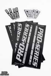 Big Shocks PRO Series Gray Decal Kit